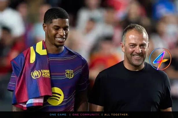 Barcelona manager enters Rashford transfer saga with £100m bid