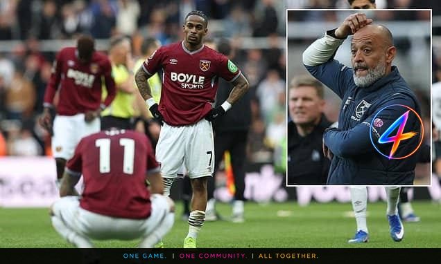 Nuno Espirito Santo admits West Ham's relegation risk as Tottenham close in