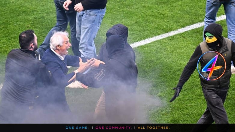 Nantes Coach Vahid Halilhodzic Cries After Pitch Invasion on Retirement Match