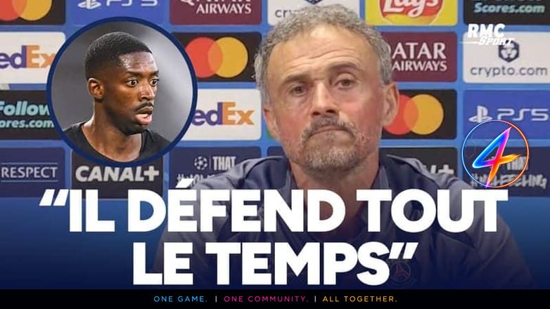 Luis Enrique praises Dembélé ahead of Champions League final