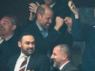 Prince William Celebrates Aston Villa Europa League Victory