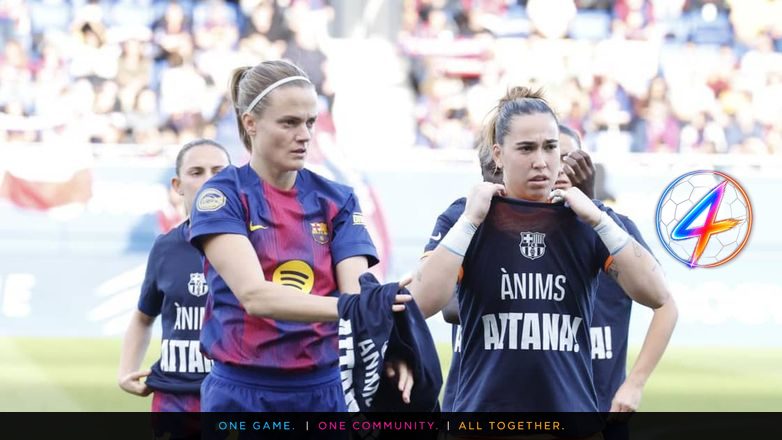 Irene Paredes trains apart as Barcelona head to Oslo final