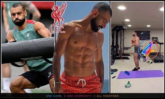 Mohamed Salah Builds Garden Pitch and Hires Striker Coach