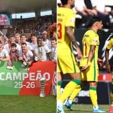 Paços de Ferreira desciende, Farense en play‑off y Portimonense se salva