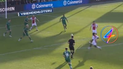 Volley van Jorthy Mokio verdubbelt voorsprong Ajax op Groningen