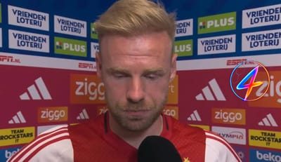 Klaassen breaks down after Ajax clinch Europa League spot